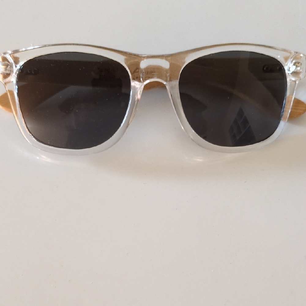 Transparent and Black Sunglasses